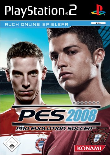 PES 2008 - Pro Evolution Soccer [Importación alemana] [Playstation 2]