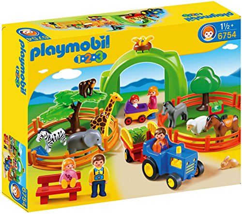 PLAYMOBIL - 1.2.3 Mi Primer Zoo (6754)