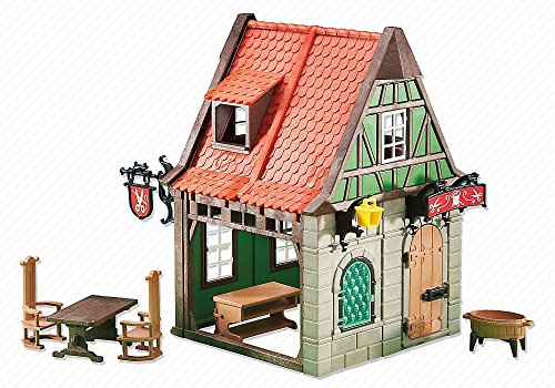 PLAYMOBIL 6463 TIENDA MEDIEVAL EMBALADO EN CAJA MARRON POR EL FABRICANTE