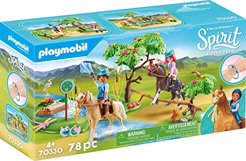 PLAYMOBIL DreamWorks Spirit - Desafío en el Río con Pru y Chica Linda, A partir de 4 Años (70330) PLAYMOBIL DreamWorks Spirit - Desafío en el Río con Pru y Chica Linda, A partir de 4 Años (70330)