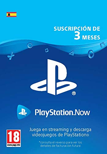 PlayStation Now - Suscripción 3 Meses | Código de descarga PS4 - Cuenta española