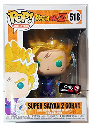 Pop! Dragon ball z - Super Saiyan 2 gohan #518 vinyl figure gamestop exclusive