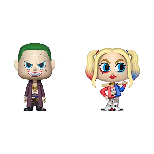 Pop! Suicide Squad - Figura de Vinilo 2Pk Vynil The Joker & Harley Quinn