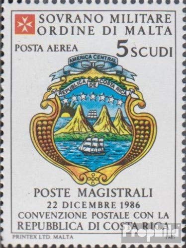 Prophila Collection Malta (SMOM) Catálogo-No..: 322 (Completa.edición.) 1987 Costa Rica (Sellos para los coleccionistas)