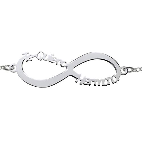 Pulsera infinito Te quiero hermana Plata de Ley - Regalos para hermanas Pulsera infinito Te quiero hermana Plata de Ley - Regalos para hermanas