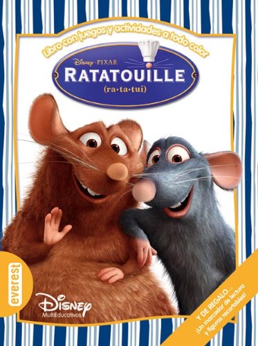 Ratatouille (ra.ta.tui). Multieducativos: Libro con juegos y actividades a todo color (Multieducativos Disney)