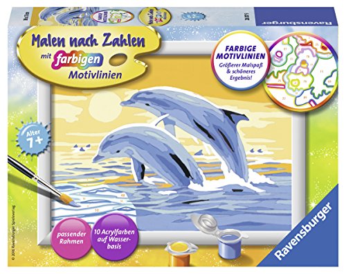 Ravensburger 28017 Kit de Pintura por números Libro y página para Colorear - Libros y páginas para Colorear (Kit de Pintura por números, 1 páginas, Niño/niña, 7 año(s), 13 cm, 18 cm)