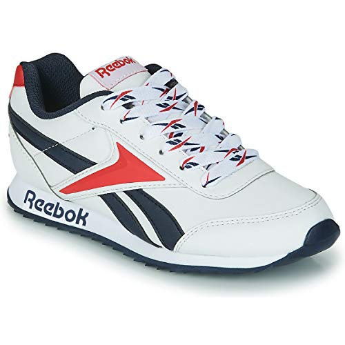 Reebok Royal CLJOG 2, Zapatillas de Running, Blanco/VECNAV/VECRED, 35 EU