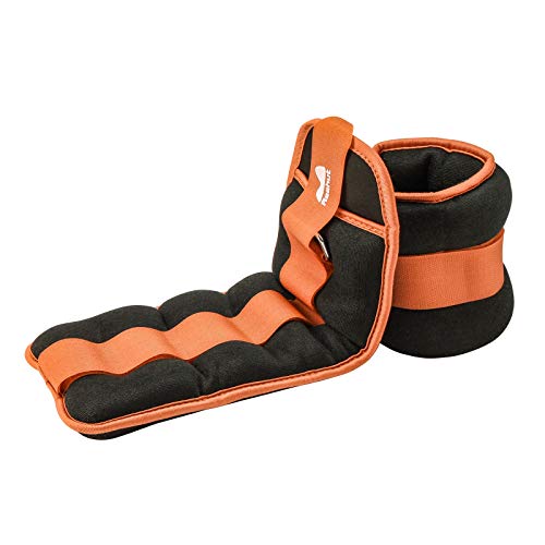 REEHUT Peso para Tobillo, Peso Durable para Muñeca (1 par) con/Correa Ajustable para Ejercicio, Ejercicio, Caminar, Footing, Gimnasia, Aeróbic, Gimnasio - Naranja REEHUT Peso para Tobillo, Peso Durable para Muñeca (1 par) con/Correa Ajustable para Ejercicio, Ejercicio, Caminar, Footing, Gimnasia, Aeróbic, Gimnasio - Naranja