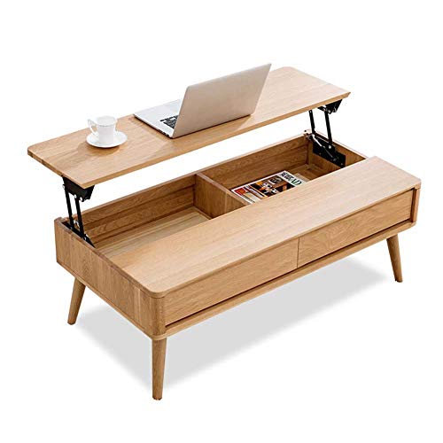 RJMOLU Mesa de Centro con Almacenamiento. Levante la Mesa de cócteles de café Superior Mesa de Comedor multifunción/Mesa de té/Mesa de computadora, Mesa Lateral, Muebles de Sala de Estar RJMOLU Mesa de Centro con Almacenamiento. Levante la Mesa de cócteles de café Superior Mesa de Comedor multifunción/Mesa de té/Mesa de computadora, Mesa Lateral, Muebles de Sala de Estar