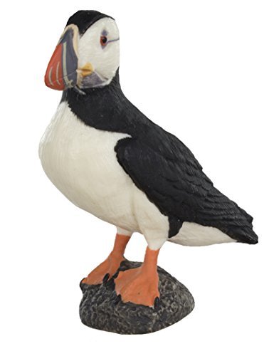 Safari Ltd Wings of The World – Atlantic Puffin – Figura de Juguete Realista Pintada a Mano – Construcción de Calidad con Materiales Seguros y Libres de BPA – para Edades de 3 años en adelante