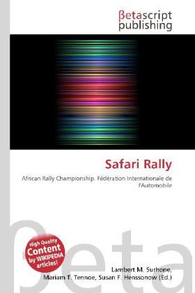Safari Rally: African Rally Championship. Fédération Internationale de l'Automobile