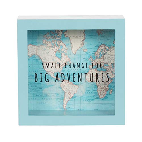 Sass & Belle AD188 - Hucha grandes aventuras vintage map Sass & Belle AD188 - Hucha grandes aventuras vintage map