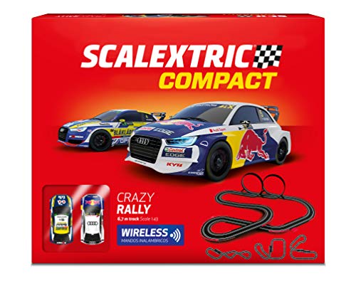 Scalextric- Crazy Rally Compact Circuito (Scale Competition Xtreme,SL 1)
