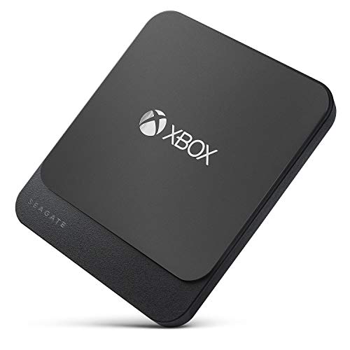 Seagate Game Drive para Xbox, 500 GB, Disco duro SSD, USB 3.0 portátil, diseñado para Xbox One, 2 meses de suscripción a Xbox Game Pass, y 2 años de servicios Rescue (STHB500401)