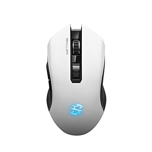Sharkoon SGM3 - Ratón Gaming Óptico Inalámbrico, 6000 DPI, 7 Botones, Blanco Sharkoon SGM3 - Ratón Gaming Óptico Inalámbrico, 6000 DPI, 7 Botones, Blanco