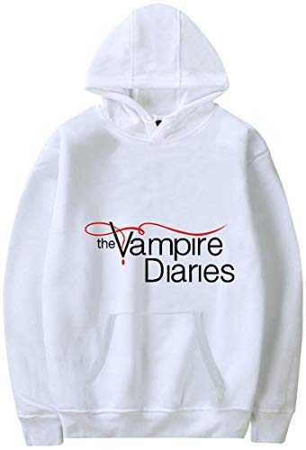 Shichangwei Women's Vampire Diaries Logo Hoodie Long Sleeve Sweatshirt Casual Sweater for Fangirl