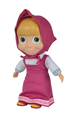 Simba 109306468pur – mascha y el Oso weichkörp muñeca, 23 cm, Color Lila Simba 109306468pur – mascha y el Oso weichkörp muñeca, 23 cm, Color Lila