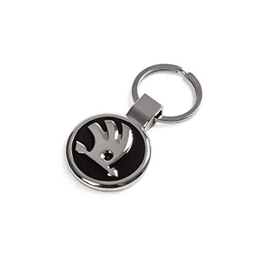 Skoda 000087010BL - Llavero de metal para carro de la compra Skoda 000087010BL - Llavero de metal para carro de la compra