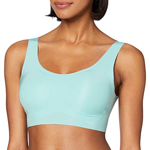 Sloggi Zero Feel Top Ex Sujetador sin Aros, Turquesa (Soft Turquoise 00qb), 75A (Talla del Fabricante: Large) para Mujer Sloggi Zero Feel Top Ex Sujetador sin Aros, Turquesa (Soft Turquoise 00qb), 75A (Talla del Fabricante: Large) para Mujer