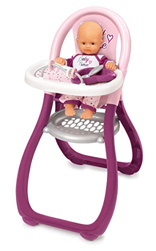 Smoby-Trona Baby Nurse para muñecos bebé 220342, color rosa , color/modelo surtido