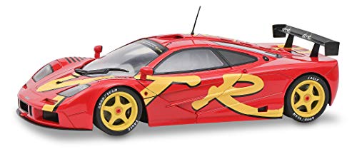 Solido Coche de maqueta McLaren F1, GTR de 1996, de cinc Fundido a presión, Escala 1:18, Color Rojo Solido Coche de maqueta McLaren F1, GTR de 1996, de cinc Fundido a presión, Escala 1:18, Color Rojo