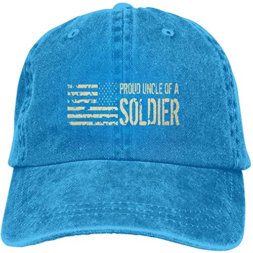 Sombrero de béisbol para adulto con diseño de tío de un soldado