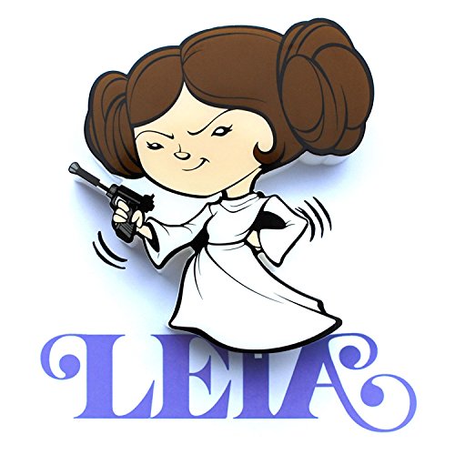 Star Wars 3DLIGHTFX - Mini Lámpara SW Infantil Leia
