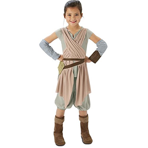 Star Wars - Disfraz deluxe de Rey para niños, talla 9-10 años (Rubies 620326-9-10)