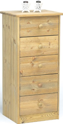 Steens 17800530 Mario - Cómoda (89 X 42 X 35 Cm) De Madera Maciza De Pino, Lavada Y Tratada con Aceite