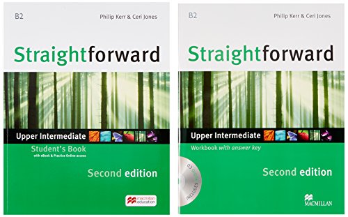 Straightforward Second Edition: Upper Intermediate / Package: Student's Book with ebook and Workbook with Audio-CD