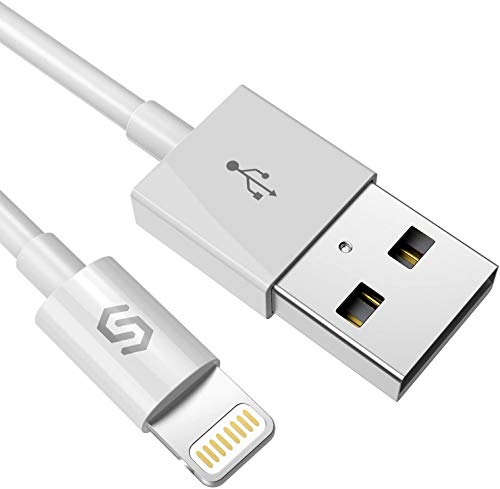 Syncwire Cable Lightning Cargador iPhone 1M - [Apple MFi Certificado] Cable iPhone para Compatible with iPhone XS MAX X XR, 8, 8 Plus, 7, 7 Plus, 6s, 6s Plus, 6, 6 Plus, SE, 5s, 5c, 5, iPad, iPod