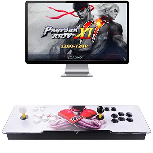 TAPDRA 3D Pandora Box 11 con 3003 Classic Arcade Game Machine 2 Jugadores 1280X720 Full HD Video Game Console, admite hasta 4 Jugadores