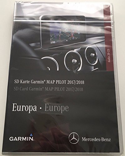 Tarjeta SD GPS MERCEDES (Star1) GARMIN MAP PILOT Europe 2017/2018 v9 A2189061903