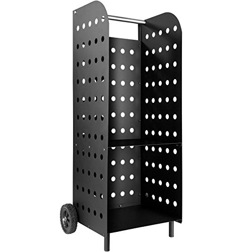 TecTake Carretilla para leña de chimenea Carretilla para leña Vagón de madera Leña Hogar Carreta de madera CHIMENEA Cesta Fuego NEGRO TecTake Carretilla para leña de chimenea Carretilla para leña Vagón de madera Leña Hogar Carreta de madera CHIMENEA Cesta Fuego NEGRO