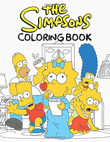The Simpsons Coloring Book: Great Gift For Kids With The Simpsons Coloring Books