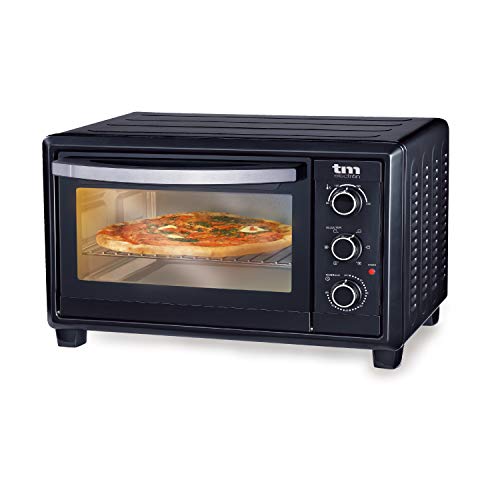 TM Electron TMPHO023 Horno de Convección de Sobremesa 23 litros, 1500W, 6 Modos de Cocina, Temperatura Ajustable hasta 230º, Especial para Pan, Pizza y Asar, 1500 W, Negro TM Electron TMPHO023 Horno de Convección de Sobremesa 23 litros, 1500W, 6 Modos de Cocina, Temperatura Ajustable hasta 230º, Especial para Pan, Pizza y Asar, 1500 W, Negro