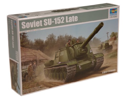 Trumpeter 05568 - Maqueta de cañón autopropulsado soviético SU-152 Late