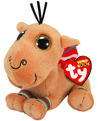 Ty- Beanie Boo's-Jamal Le Chameau 15 cm, TY36223, Multicolor Ty- Beanie Boo's-Jamal Le Chameau 15 cm, TY36223, Multicolor