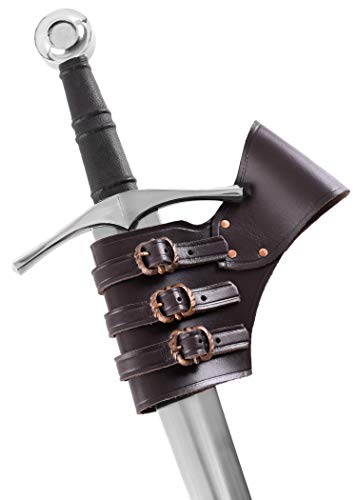 Ulfberth Porta Espada Ajustable en Cuero (Marrón)