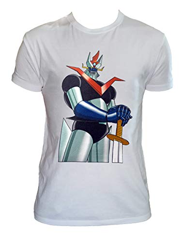 UZ Design T Shirt Mazinger Z Hombre Niño Camiseta Dibujos Animados Años 80 Robot Koji Kabuto, Niños 5-6 Años