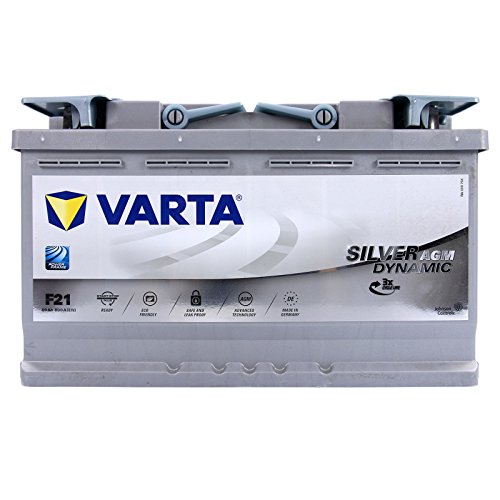 Varta 580901080d852 - Silver Dynamic AGM F21, Bateria de coche, 12 V, 80 Ah, 800 A