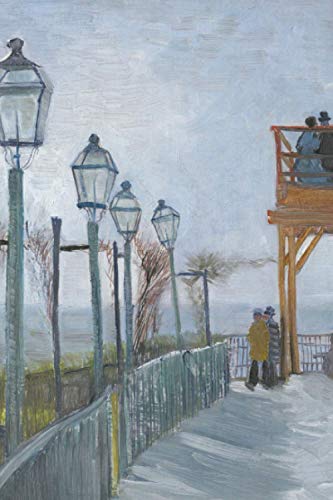 Vincent van Gogh - Terrace and Observation Deck at the Moulin de Blute-Fin, Montmartre Notebook