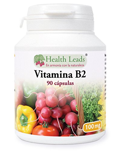 Vitamina B2 100mg x 90 cápsulas, Sin estearato de magnesio o aditivos nocivos, sin OGM, Vegano, La riboflavina ayuda con el cansancio, la fatiga, y a mantener los niveles de energía, Hecho en Gales