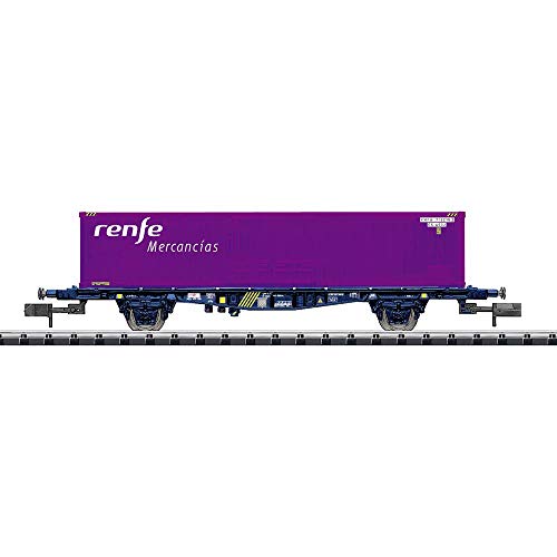 Wagon Porte-conteneur MiniTrix T15649 N 1 pc(s) Wagon Porte-conteneur MiniTrix T15649 N 1 pc(s)