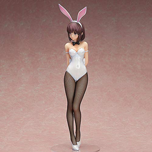WISHVYQ Cómo criar a un transeúnte Heroína Modelo de Anime Kato EE Bunny Girl Versión Figura en Caja Versión Decoración Escultura Muñeca Modelo Estatua Juguete Altura 40cm