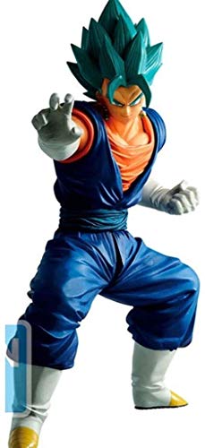 WMYATING Realista y Divertido Estatua de Juguete Dragon Ball Z Super Saiyan Vegeta Figura de acción Colección Regalos de Anime para los Fans de la Bola del dragón 20m