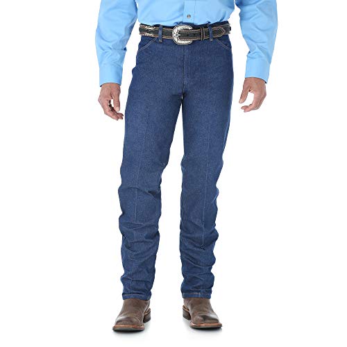 Wrangler Cowboy Cut Original Fit Jeans, Indigo Starr, 44W x 32L para Hombre