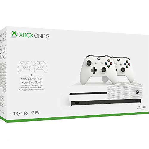 Xbox One S - Consola 1 TB + 2 Mandos a Distancia Xbox One S - Consola 1 TB + 2 Mandos a Distancia
