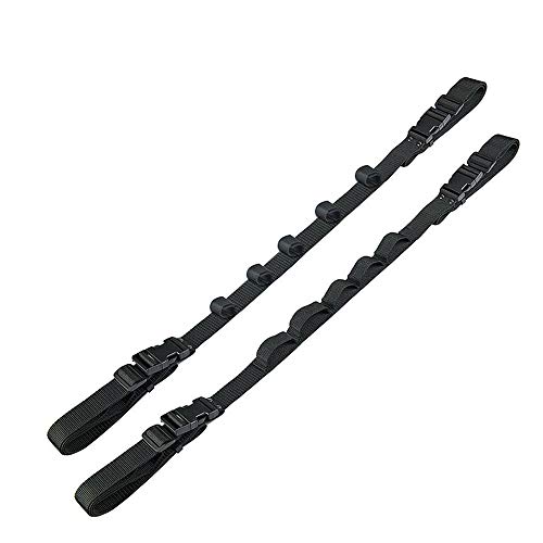 XCZGS 2 Pack de correas para caña de pescar para coche, soporte para caña de pescar de 35 a 44 pulgadas, fácil de instalar, correa de transporte de caña de pescar para SUV, vagones y furgonetas XCZGS 2 Pack de correas para caña de pescar para coche, soporte para caña de pescar de 35 a 44 pulgadas, fácil de instalar, correa de transporte de caña de pescar para SUV, vagones y furgonetas